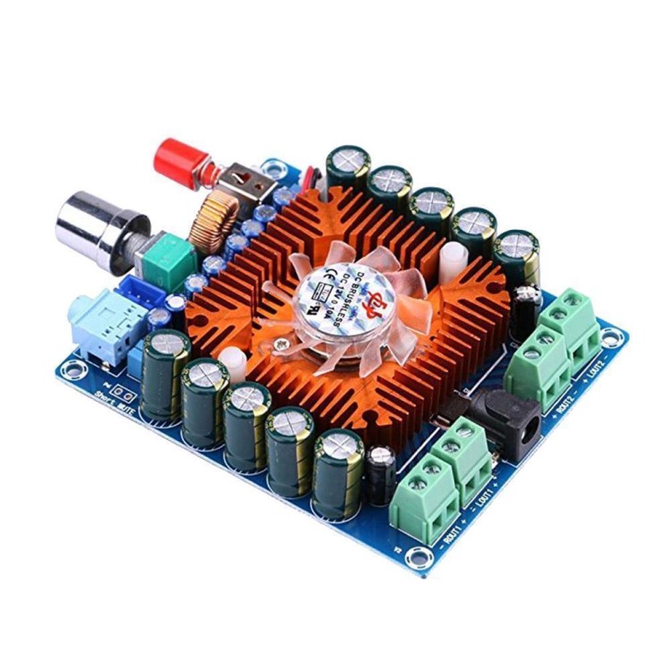 XH-M521 汽車四聲道HIFI功放板 TDA7850靚聲版 50W*4 高端品質(zhì)