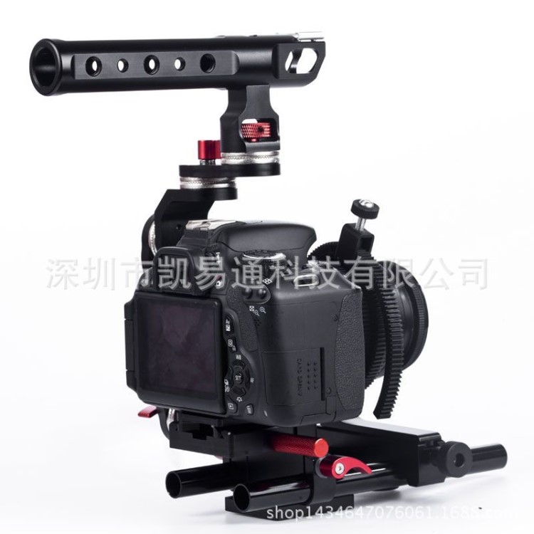 佳能5D2/5D3索尼A7S/A7RII/GH4全通用防護籠子攝像套件兔籠跟焦器