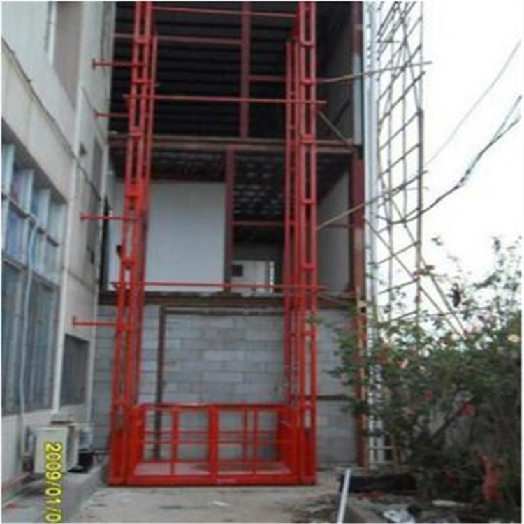 供應上饒市升降貨梯定做各種噸位的升降平臺導軌式升降機登車橋