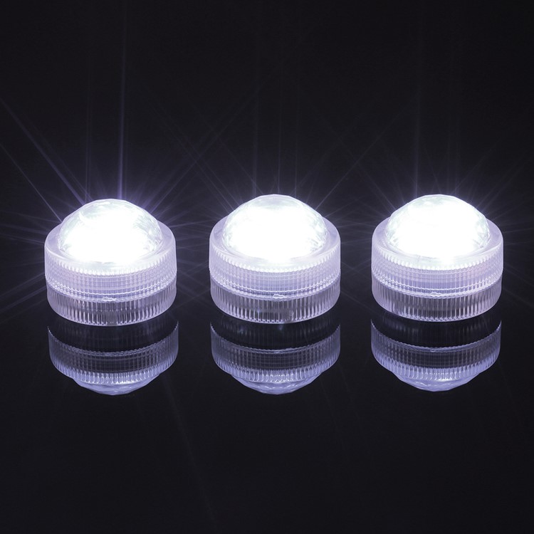 3CM 3LED全彩鉆石燈 遙控防水LED燈　廠家供應(yīng)