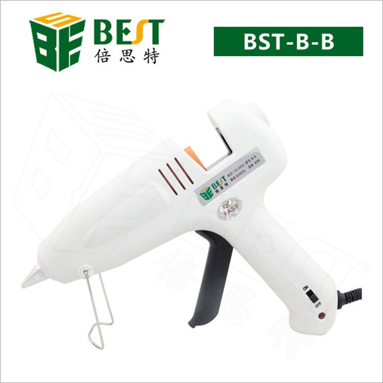 倍思特 熱熔膠槍60W手工玻璃膠搶電熱40w 調溫恒溫11mm膠棒B-B