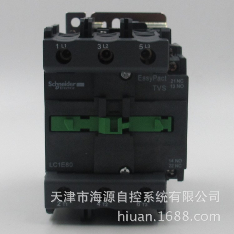 schneider 施耐德Tesys E接觸器，交流電流80A LC1E80M5N AC220V