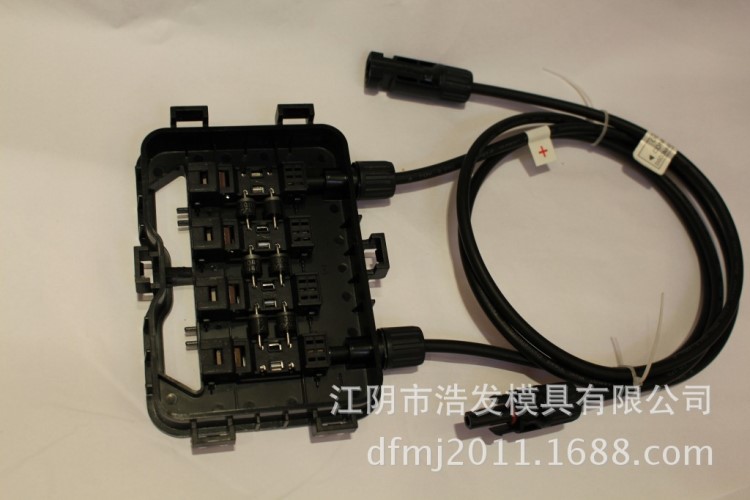 (HF80)定制太陽能光伏組件接線盒塑料模具 TUV UL 塑料盒子