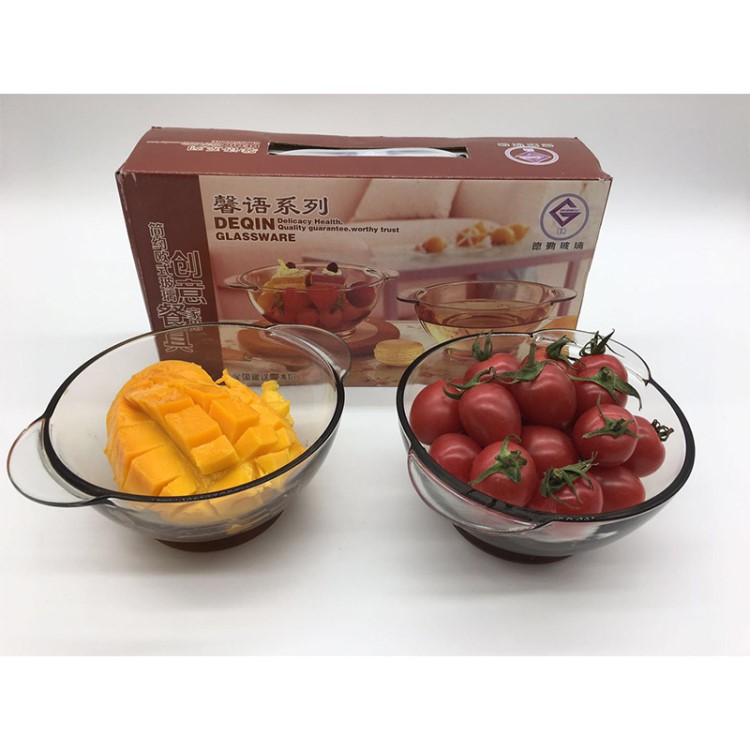 禮品玻璃碗 沙拉水果廚房用碗 水晶碗甜品碗品批發