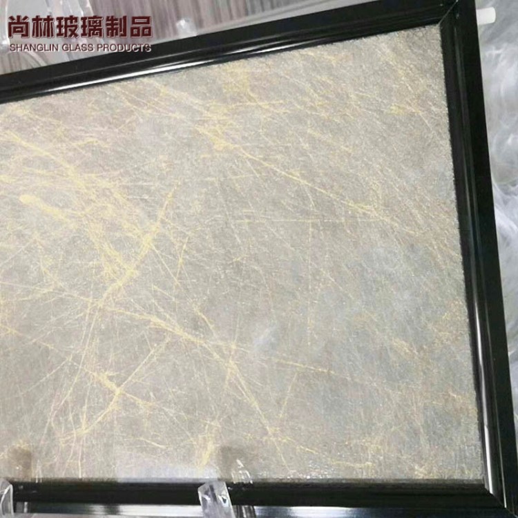 廠家直銷供應浴室大廳夾絲鋼化玻璃/磨砂紋理單層雙層夾膠玻璃