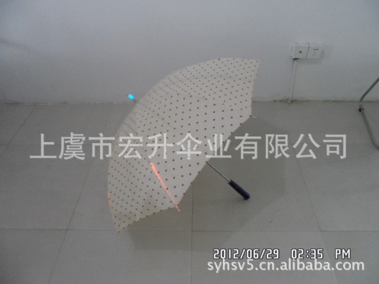 雨伞厂家生产批发23寸*8K发光伞LED伞灯光伞电筒伞礼品广告伞