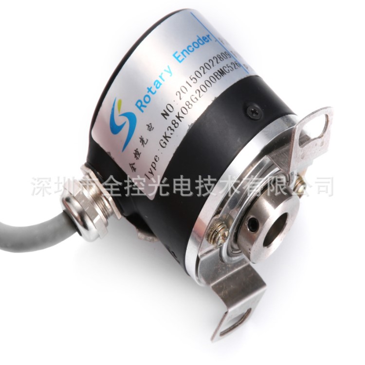 廠家直銷全控生產(chǎn)6MM中空軸 NPN脈沖1024步進(jìn)電機(jī) 旋轉(zhuǎn)編碼器包郵