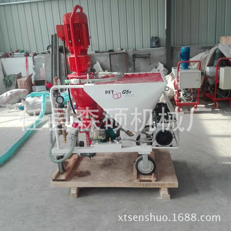 供應(yīng)多功能快速干混砂漿水泥噴涂機|膩子噴涂機|砂漿輸送一體機