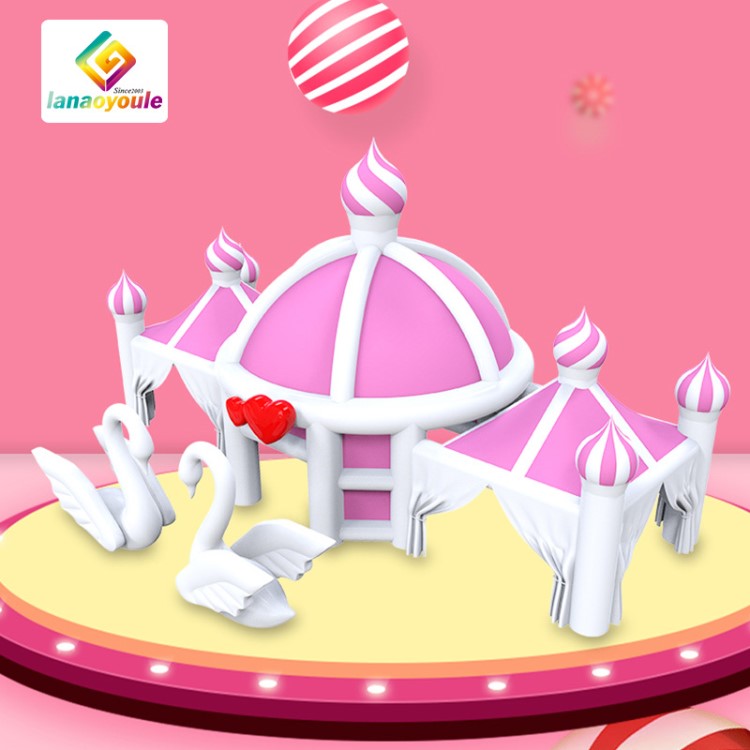 大型戶外婚禮帳篷 雙天鵝喜慶宴會(huì)充氣帳篷 商用派對(duì)帳篷廠家制定