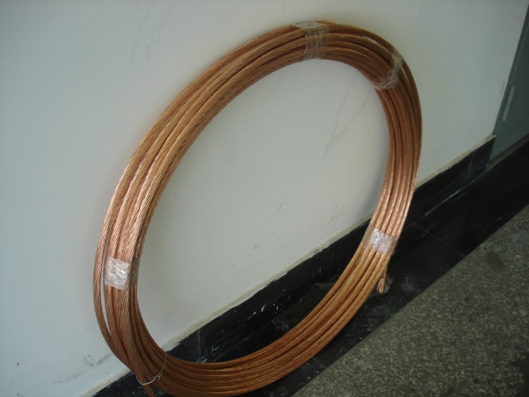 生产连铸接地绞线 铜包钢绞线 接地线 接地引线 欢迎选购