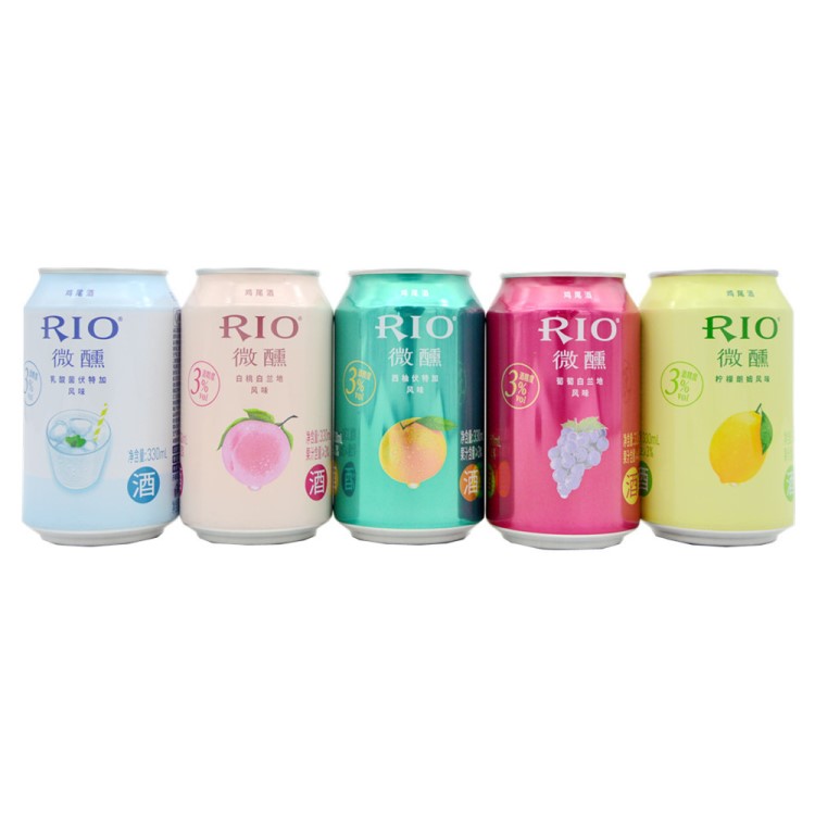 RIO銳澳果味雞尾酒330ml 多口味 預(yù)調(diào)酒 夏季酒水飲料 量大可議價(jià)