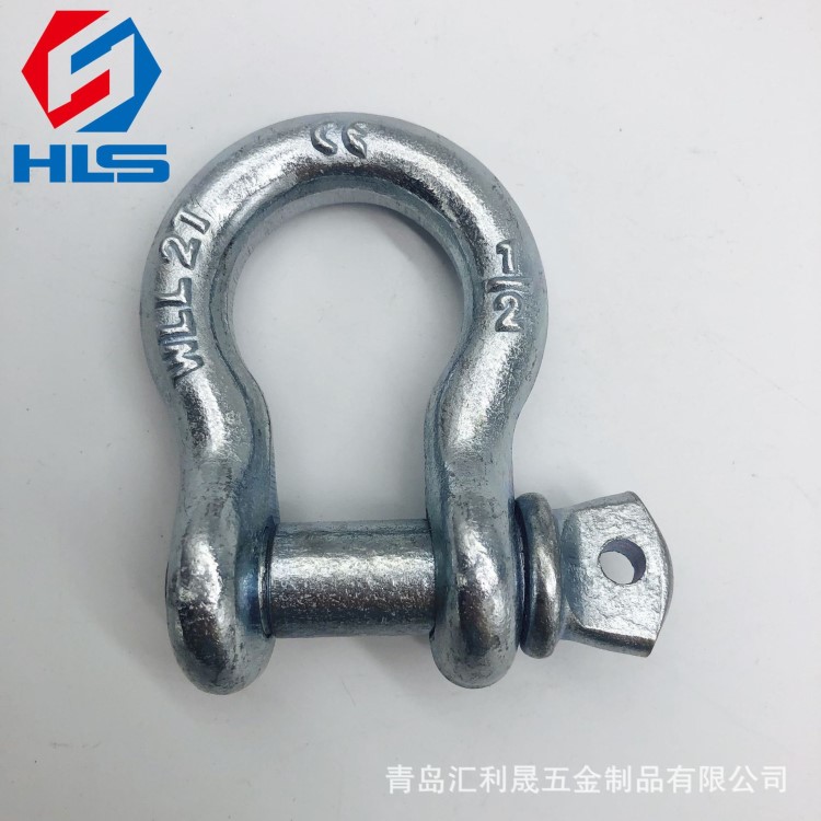 廠家直銷(xiāo) 美式模鍛G209卸扣 shackle 高強(qiáng)度鍛造卸克