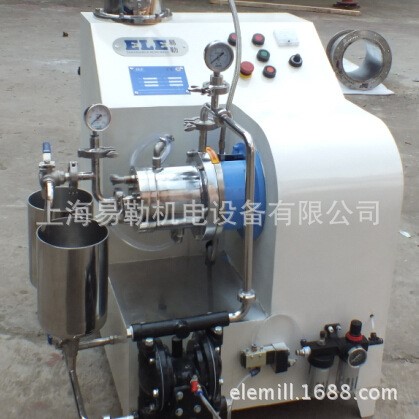 易勒生產的實驗砂磨機是你產品開發 打小樣用的濕法研磨必備