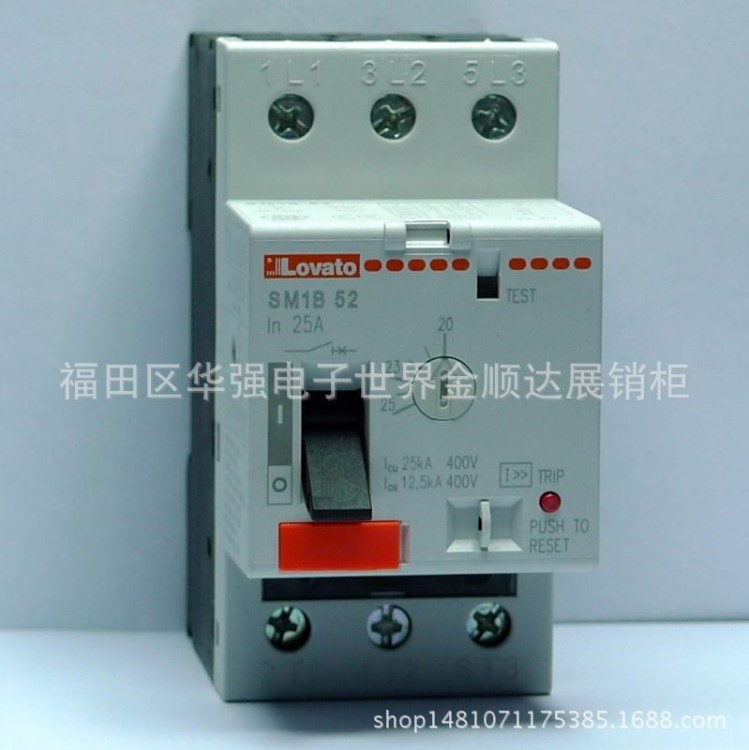 SM1B32 4-6. Lovato馬達(dá)保護(hù)斷路器