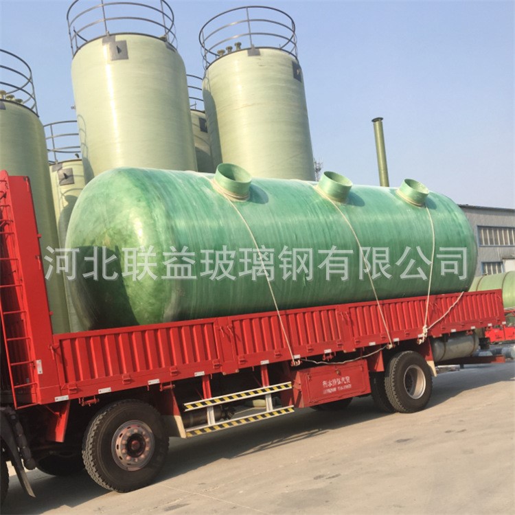 玻璃鋼地埋式消防水池 成品雨水收集池 玻璃鋼消防蓄水池