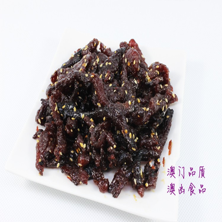 澳門香記全資機(jī)購(gòu)  澳凼傳統(tǒng)  香辣肉條  休閑零食  廠家直批