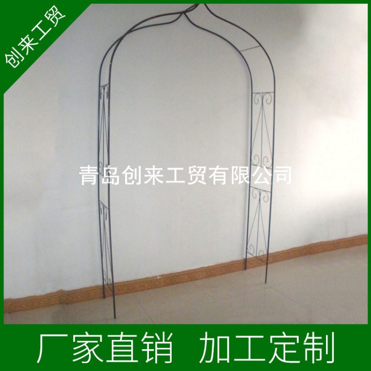 拱形門  園藝鐵藝拱門 金屬婚慶拱門 鐵藝拱門 花園拱門