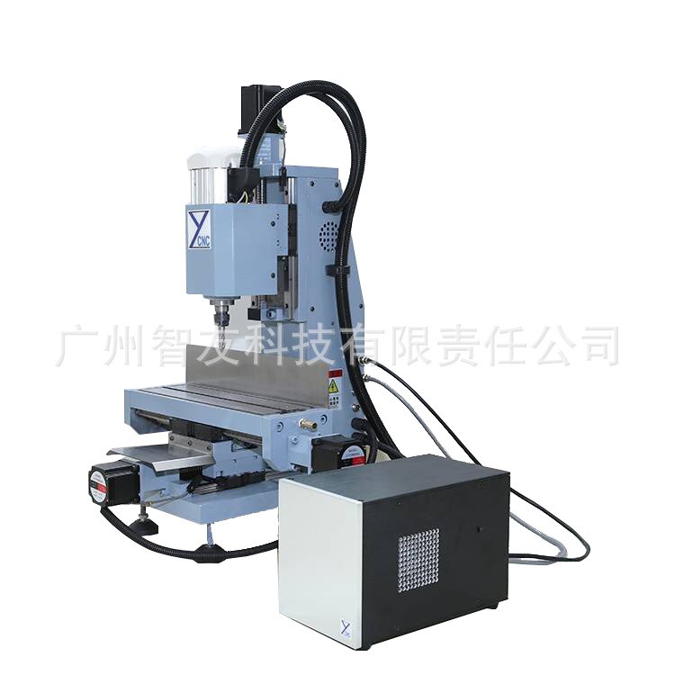 智友科技三軸數控銑床 小型車銑復合機床 金屬加工三軸數控機床