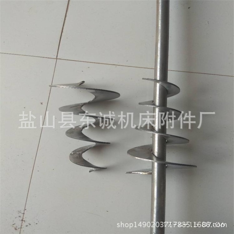 加工制作變徑變螺距不銹鋼碳鋼螺旋葉片絞龍葉片東誠機械實拍