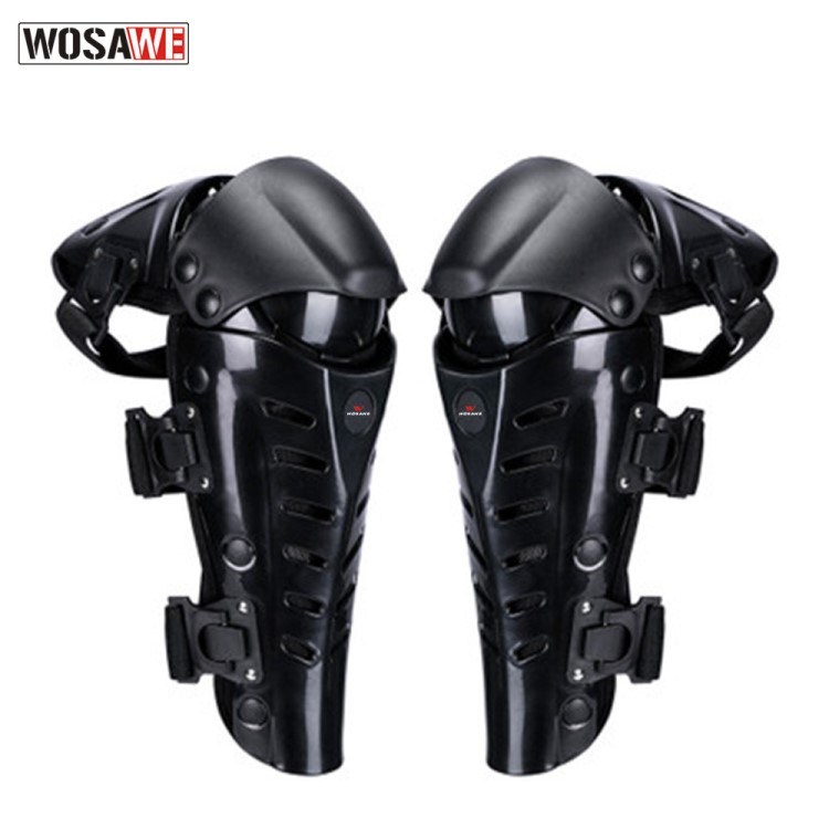 WOSAWE摩托車防摔護(hù)具騎行護(hù)具護(hù)膝極限運(yùn)動用品三節(jié)護(hù)膝