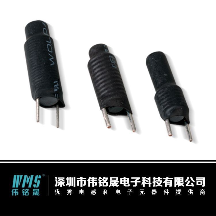 廠家直銷現貨通用型鐵氧體 磁棒線圈 棒形電感 磁棒電感