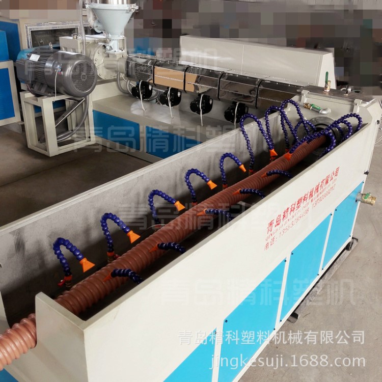 供應(yīng)青島精科牌TSG-160預應(yīng)力碳素螺旋管成型機