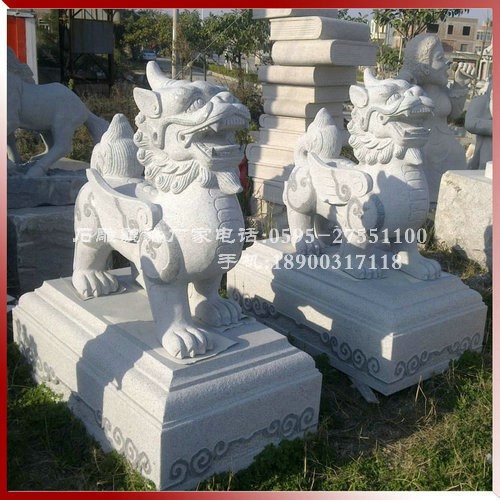 石雕之鄉(xiāng)出品 招財納福石雕貔貅 古代獨角獸天祿