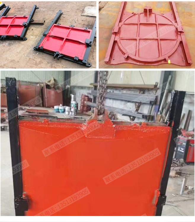 節制閘門PGZ1.0*1.0m鑄鐵閘門 一米鑄鐵方閘門鑄鐵鑲銅閘門拍門