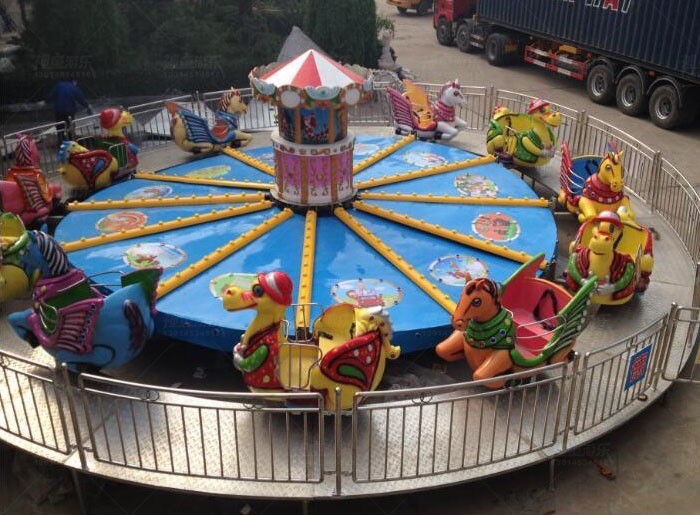 游乐场大型旋转机械类游乐设施欢乐使者 游乐设备生产厂家