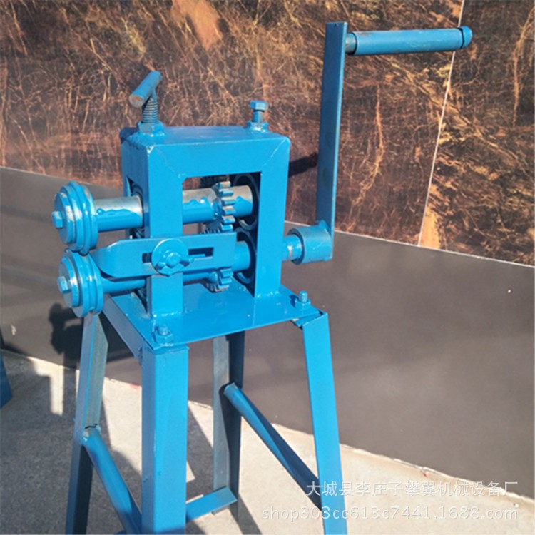 銷售手動壓邊機小型 鐵皮咬邊機 管道彎頭起線機 罐體封頭扎邊機