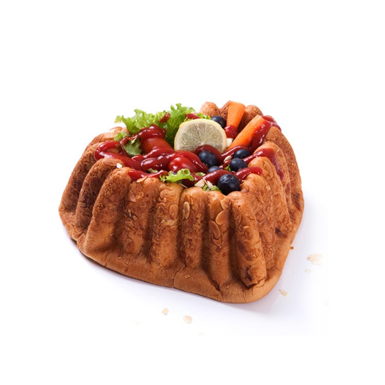 歐式早餐手撕榴蓮芝士大面包 成品 茶歇 會議休閑食品批發