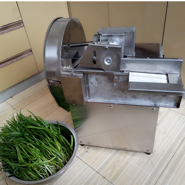 厂家直销双调速切韭菜馅机商用菜馅韭菜大葱多功能小型切菜机