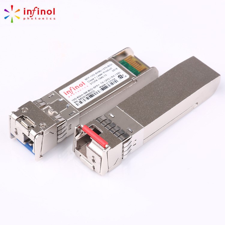 SFP-10G-BX60-1270-BIDI萬兆10G SFP+單纖雙向BIDI光纖模塊1270nm