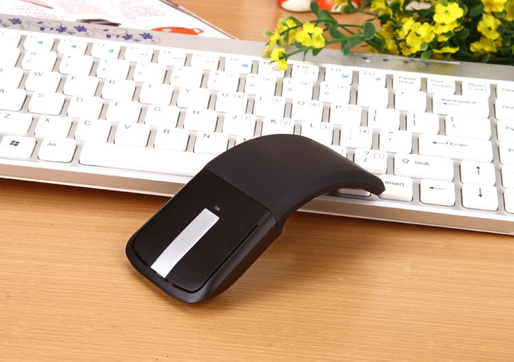超薄無線禮品2.4GACR 折疊二代美國博通藍牙鼠標 folding mouse