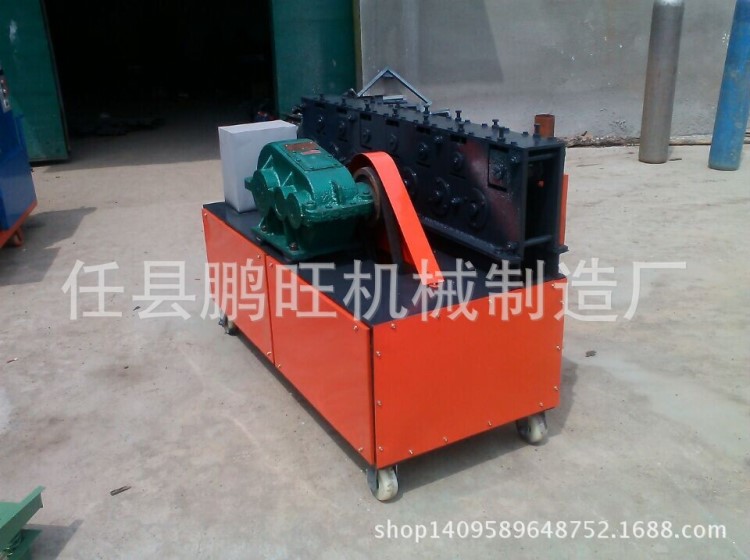 供應礦山精密鋼管調直除銹刷漆機  全自動鋼管調直拋光刷漆機