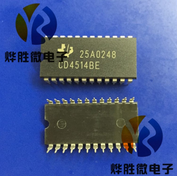 CD4514BE  TI  DIP  編碼器  全新原裝  假一罰十