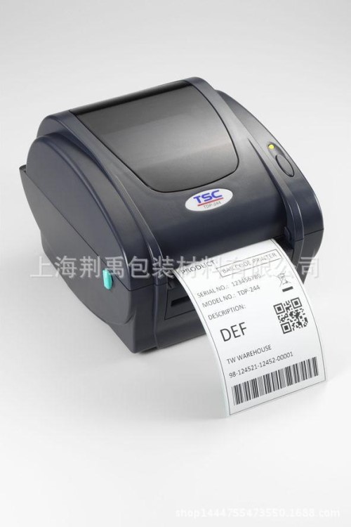 工廠直銷邢臺市TSC244條碼打印機(jī)物流發(fā)貨不干膠標(biāo)簽條形碼打印機(jī)