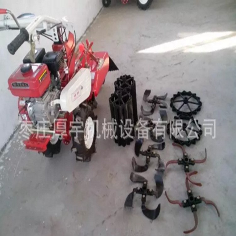 草莓大棚種植起壟開溝機 手扶式小型培土機 農田犁地耕整機