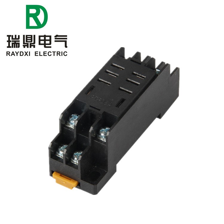 廠家直銷繼電器座子PTF08A繼電器插座 中間繼電器底座