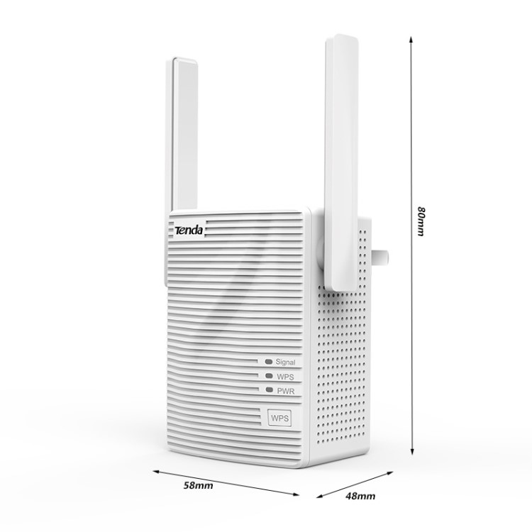 Tenda騰達(dá)A18無(wú)線中繼器WIFI信號(hào)放大器大功率路由器增強(qiáng)擴(kuò)展器