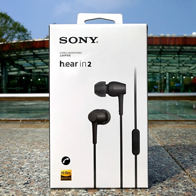 Sony/索尼 IER-H500A時(shí)尚入耳式立體聲通話手機(jī)耳機(jī)線控帶麥克風(fēng)