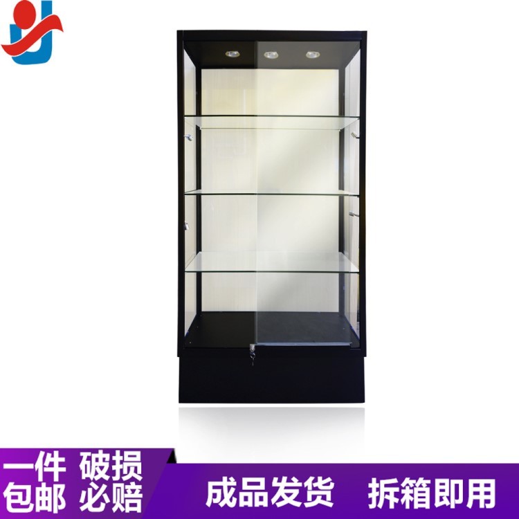 玩具家用手辦展柜玩具玻璃柜獎杯展示柜玻璃陳列柜鋁合金貨架