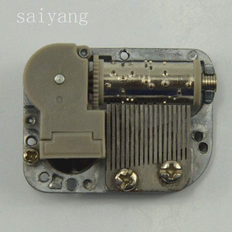 賽洋18NM01迷你音樂(lè)盒機(jī)芯規(guī)格37*28*11.2mm送鑰匙螺絲