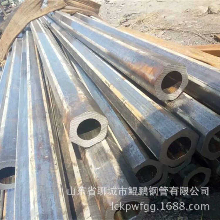 廠家定做各種異形鋼冷拔碳鋼異形管材加工外六角內(nèi)圓鋼管定制加工