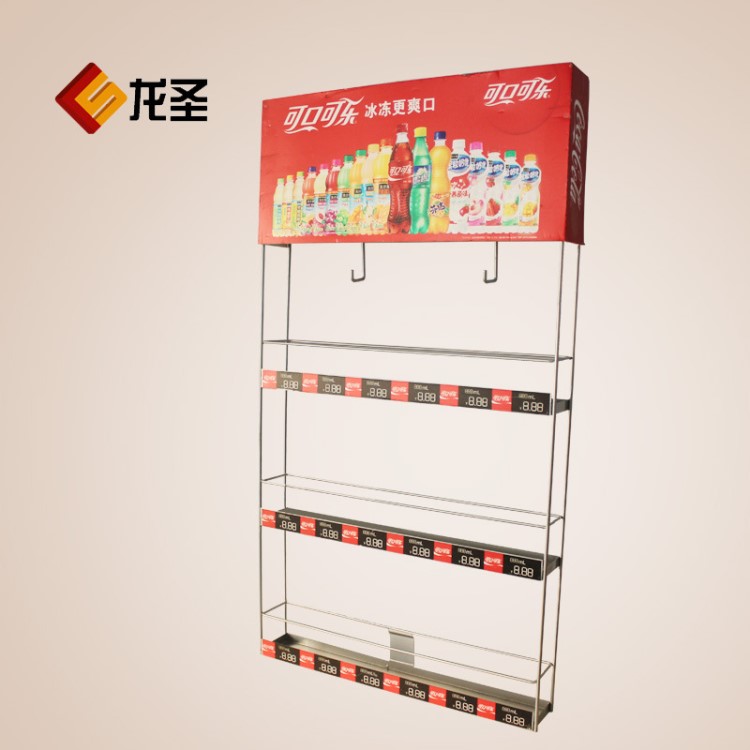 展覽架 廠家直銷銀色鐵質(zhì)展示架 廣告商超產(chǎn)品通用可組裝架