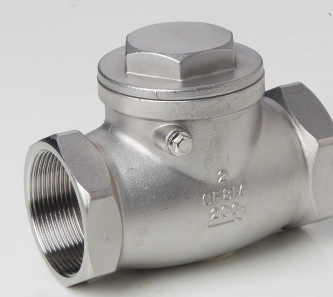 201 304不锈钢卧式止回阀h14w 内螺纹止回阀 单向阀