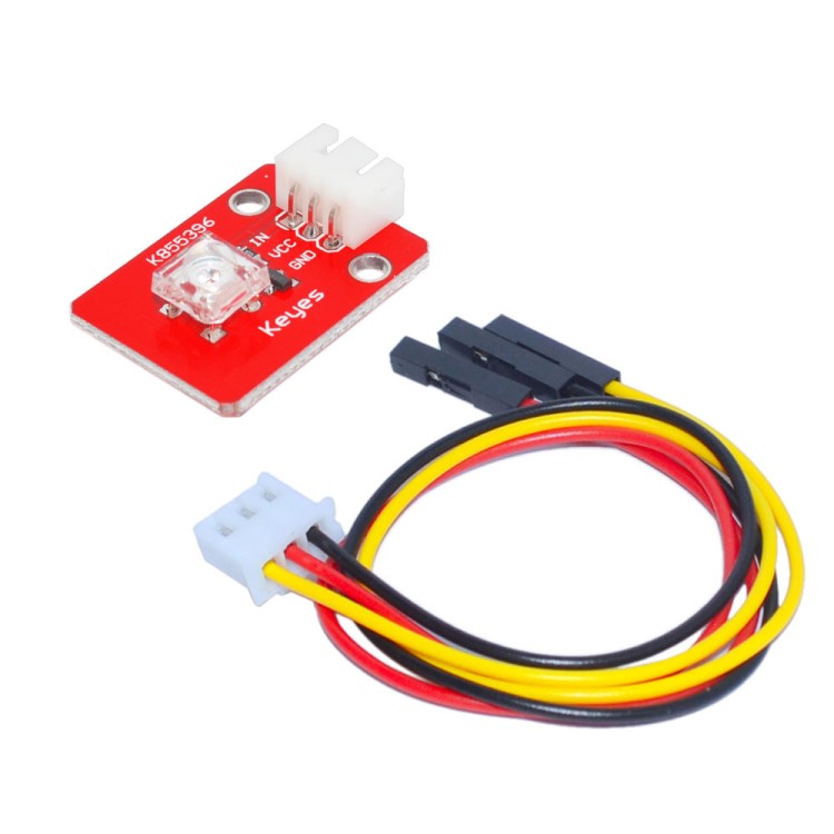 KEYES 食人魚LED發光模塊 數字傳感器 配3P杜邦線 適用于arduino