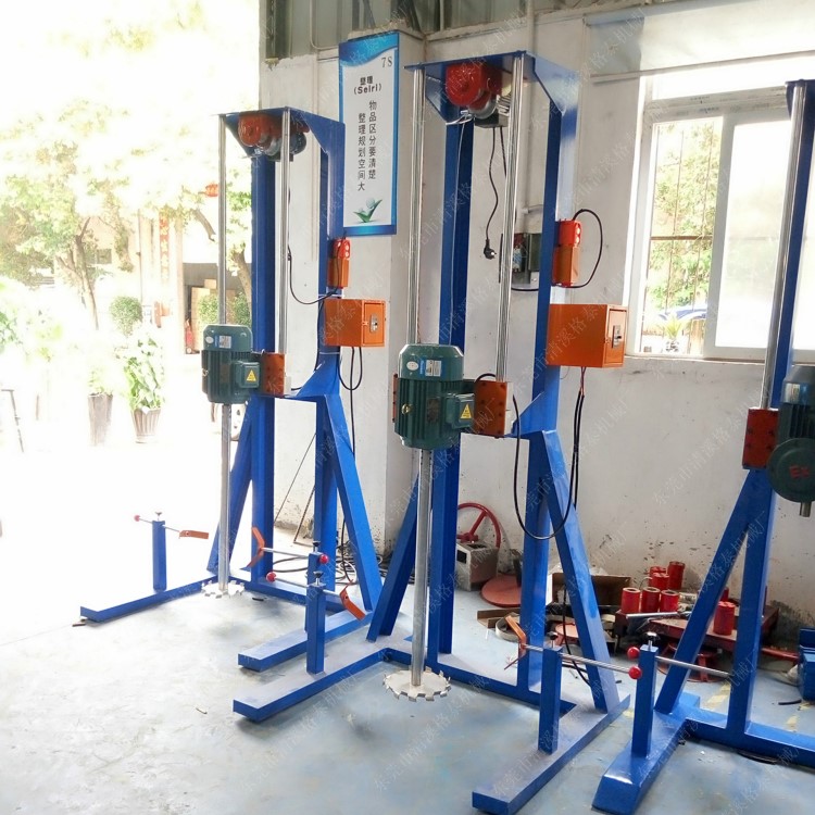 定制生產(chǎn) 剪切強(qiáng)力分散機(jī) 汽車油漆混合攪拌機(jī) 攪拌器
