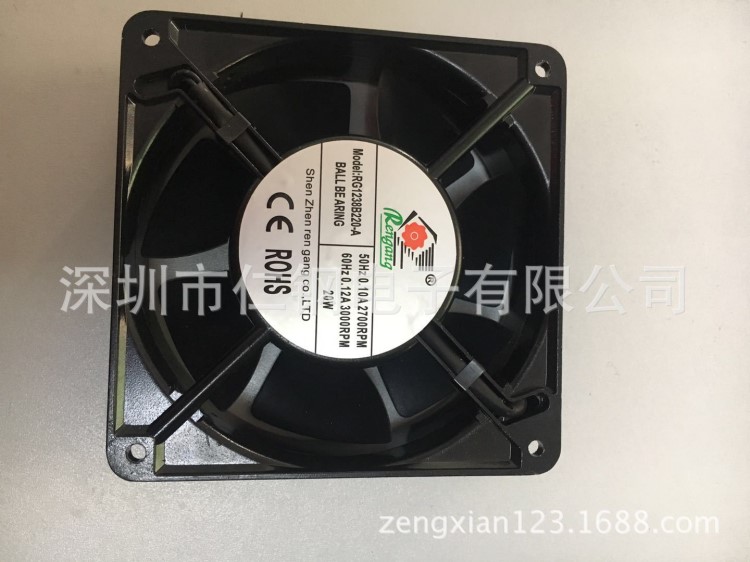 健身運動器材 冷柜等12038電容式散熱風扇 220V 交流散熱風扇