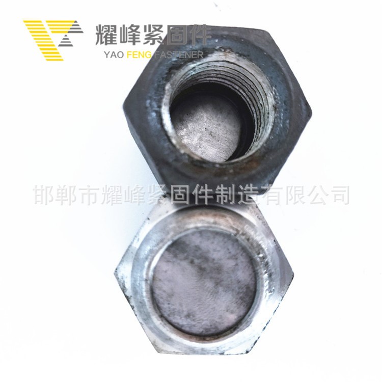 錨桿煤礦專用母 錨桿螺母 帶墊扭力螺母 蘑菇頭螺帽 法蘭面螺母